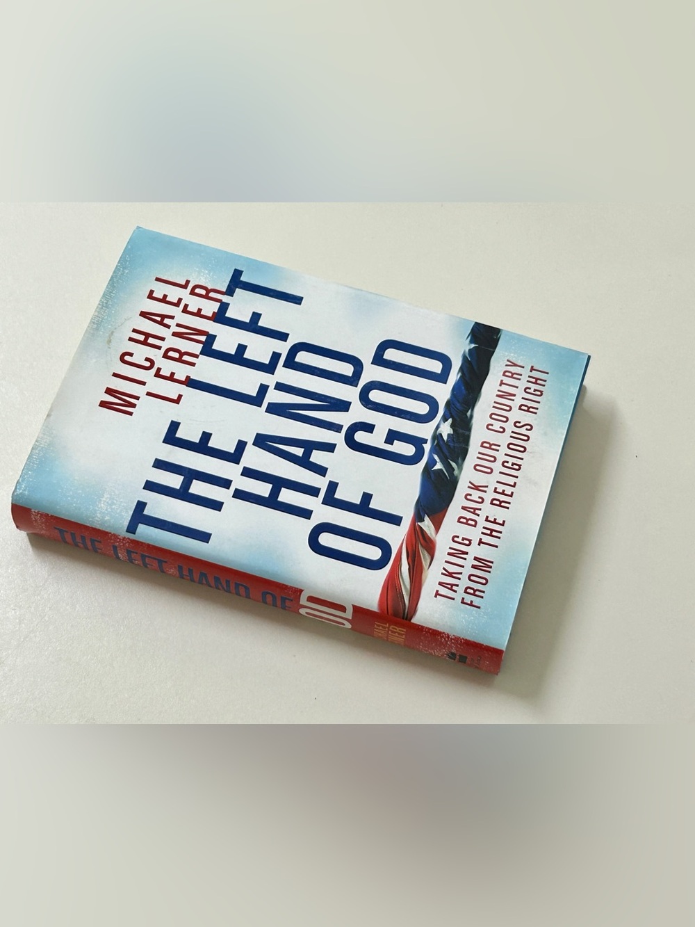 THE LEFT HAND OF GOD First Edition Hardcover Book by Michael Lerner
